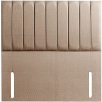 Deluxe Settle Fabric Floor Standing Headboard - 3ft6 Large Single