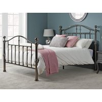 Birlea Victoria Black Nickel Metal Bed Frame - 5ft King Size
