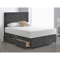 Willow and Eve Limoges Memory Divan Bed - 4ft Small Double