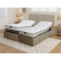 Willow and Eve Bed Co. Prestige Firm Pocket 5000 Electric Adjustable Bed - 6ft Super King Size