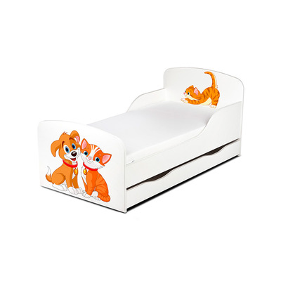 Bedding & Beyond Cat and Dog Toddler Bed with Underbed Storage