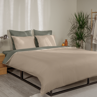 Emma Bed Linen Soft Cotton Duvet Cover 225x220 Reversible