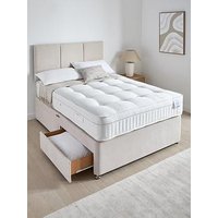 The Very Collection Sheridan & Divan Base With 2 Drawers & + & Headboard + & Comfort 3000 Mattress