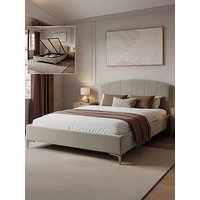 Xr Living Avery Shadow Ottoman Bed- Natural Stone