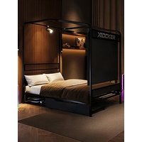 X Rocker Skyline Double Gaming Bed With Projector And Screen