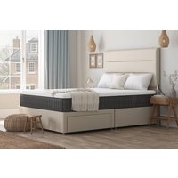 Emma� Original Mattress + Premium Divan Bed, Mink, 2 Drawer, Double