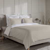 Emma Bed Linen Silken Sateen Duvet Cover TC 225x200 Reversible