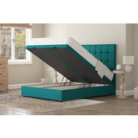 Spring King� Tuscany 2000 Mattress + Ottoman Divan Bed, Carbon, End Ottoman, Super King