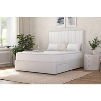 Spring King� Madrid 1000 Pocket Mattress + Premium Divan Bed, Carbon, 4 Drawer, Super King