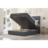 ?MLILY�? Polar 1800 Cool Gel Hybrid Mattress + Ottoman Divan Bed, Mink, End Ottoman, King Size