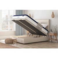 Coolflex� Lux Ortho Pocket Mattress + Ottoman Divan Bed, Carbon, End Ottoman, Single