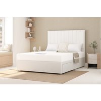 Super Firm Foam Mattress + Premium Divan Bed, Carbon, 2 Drawer, King Size