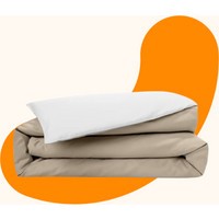 Emma Bed Linen Soft Cotton Duvet Cover 225x220 Reversible