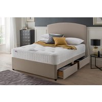 Rest Assured Novaro Ortho 1000 Pocket Mattress + Premium Divan Bed, Cream, 4 Drawer, Double