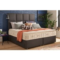 Hypnos Pillow Top Aurora Deluxe Mattress + Premium Divan Bed, Marine, 4 Drawer, Double