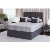 Sleepeezee Shetland Ortho Comfort Mattress + Premium Divan Bed, Teal, 4 Drawer, King Size