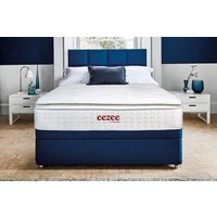 Sleepeezee Memory 3000 Pocket Hybrid Mattress + Premium Divan Bed, Carbon, 4 Drawer, King Size