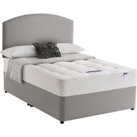 Silentnight Miracoil Ortho Mattress + Premium Divan Bed, Mink, No Drawer, Small Double
