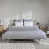 Emma Bed Linen Duvet Cover Sateen 300 TC 140x200 Plain