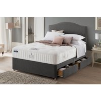Rest Assured Northington 2000 Pocket Natural Mattress + Premium Divan Bed, Teal, 2 Drawer, King Size