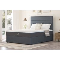MLILY�? Polar 1800 Cool Gel Hybrid Mattress + Premium Divan Bed, Carbon, 2 Drawer, Super King