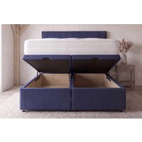 Spring King� Pocket Memory Ortho 1500 Mattress + Ottoman Divan Bed, Carbon, End Ottoman, Double