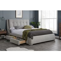 Mayfair Grey 4 Drawer Storage Bed, King Size
