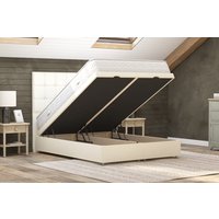 Spring King� Pocket Backcare 1500 Mattress + Ottoman Divan Bed, Silver, End Ottoman, Single