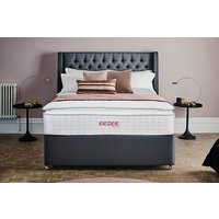 Sleepeezee Memory 4000 Pocket Hybrid Ortho Mattress + Premium Divan Bed, Marine, 2 Drawer, King Size
